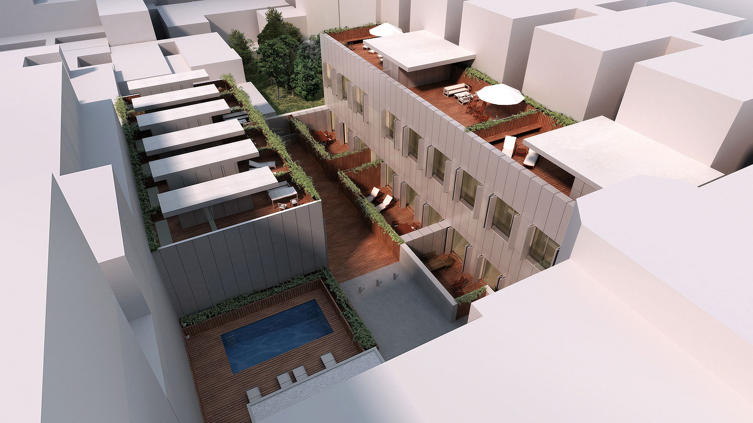 Infografía Lofts Alcantara 21D  Madrid. (2)