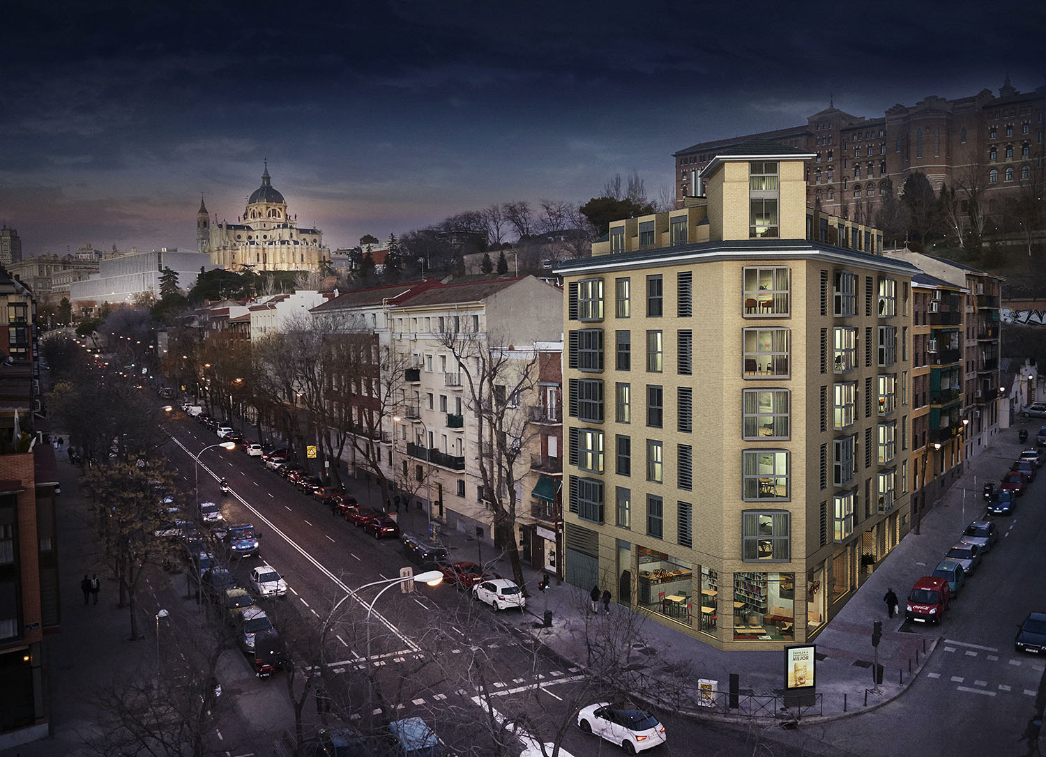 Infografía Viviendas Ronda de Segovia