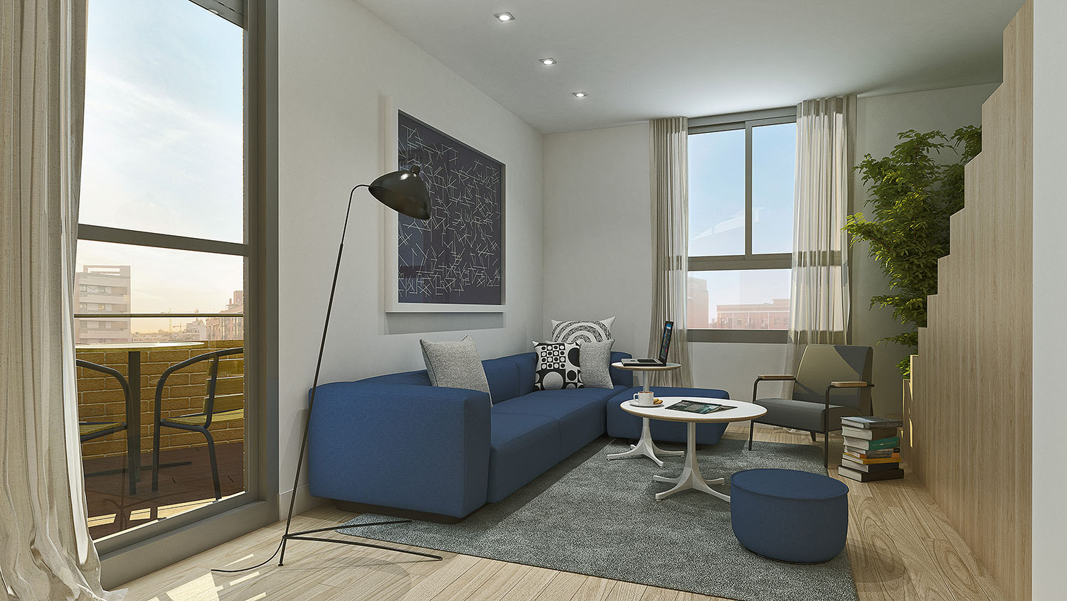 Infografía Viviendas Ronda de Segovia 07