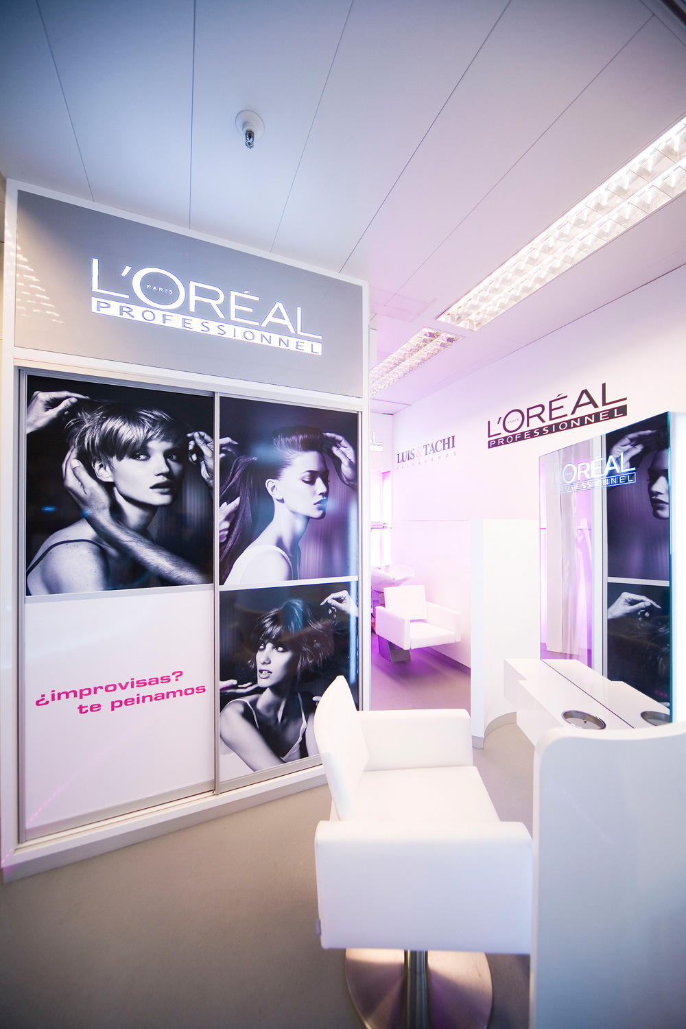 L’Oréal Professionnel Diseño de stand para El Corte Inglés (4)