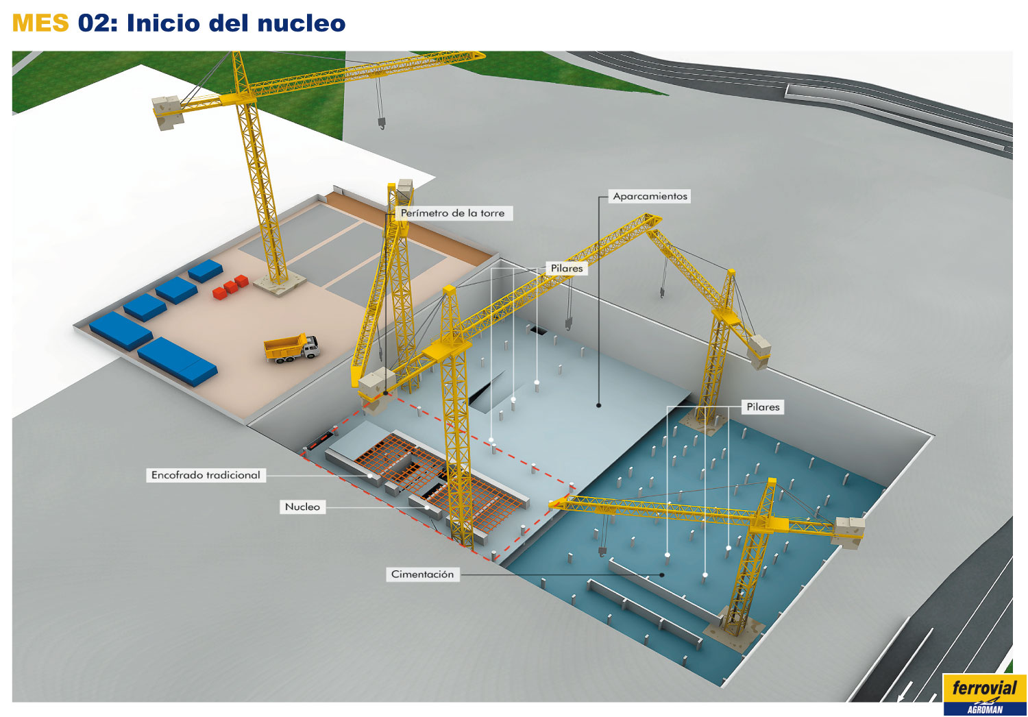 avance de obra torre de cristal torre mutua madrileña (3)