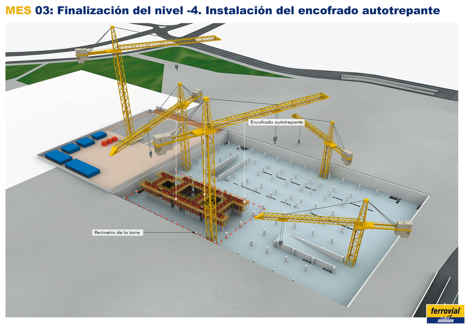 avance de obra torre de cristal torre mutua madrileña (4)