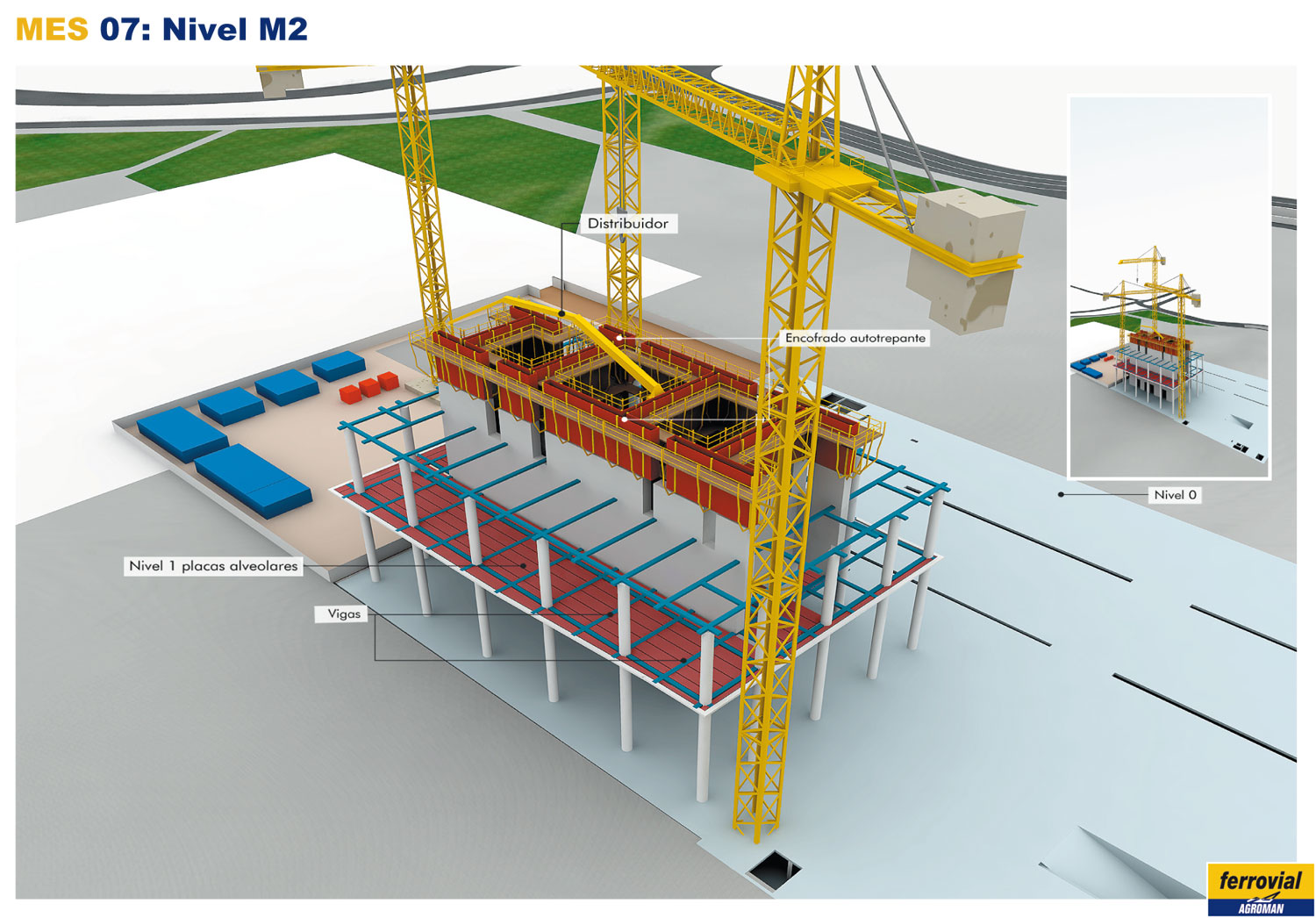 avance de obra torre de cristal torre mutua madrileña (6)