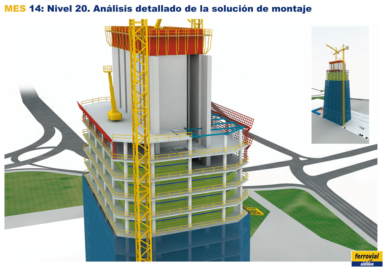 avance de obra torre de cristal torre mutua madrileña (9)