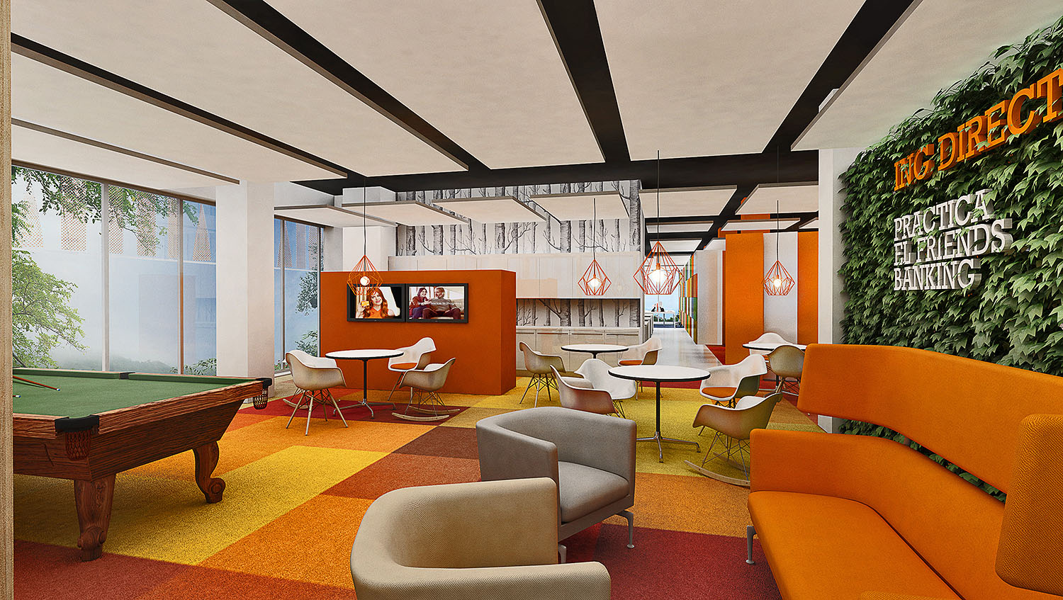 diseño de oficinas ING las rozas