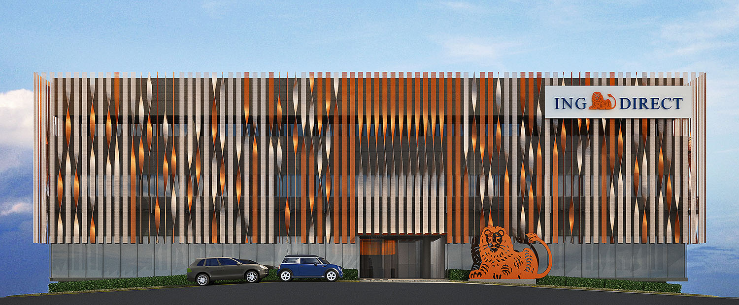 diseño de oficinas ING las rozas