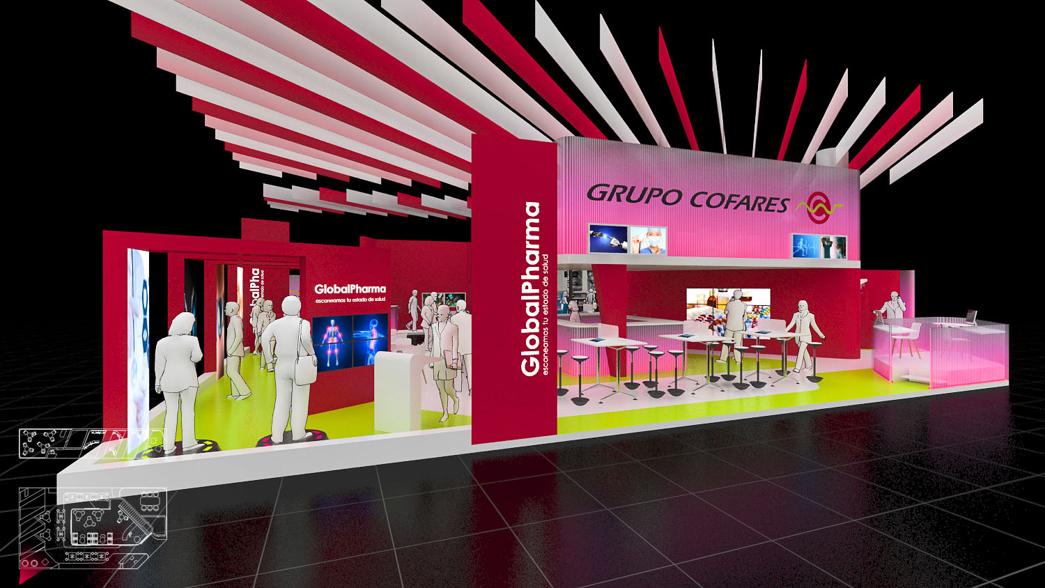 diseño de stand infarma cofares 02 diseño de stand infarma cofares 02