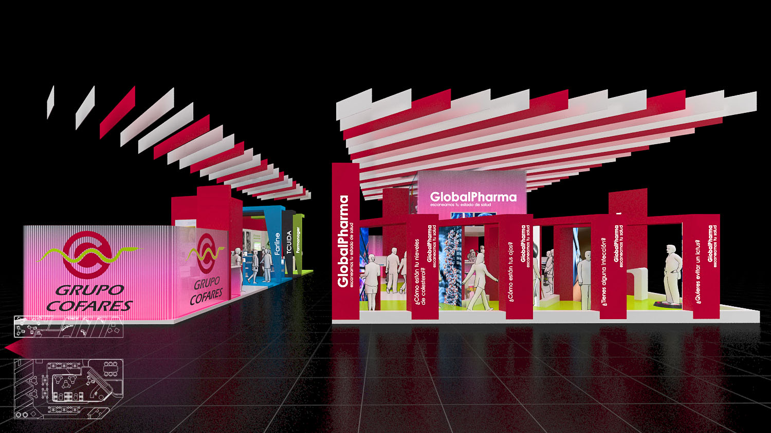 diseño de stand infarma cofares 05 diseño de stand infarma cofares 05