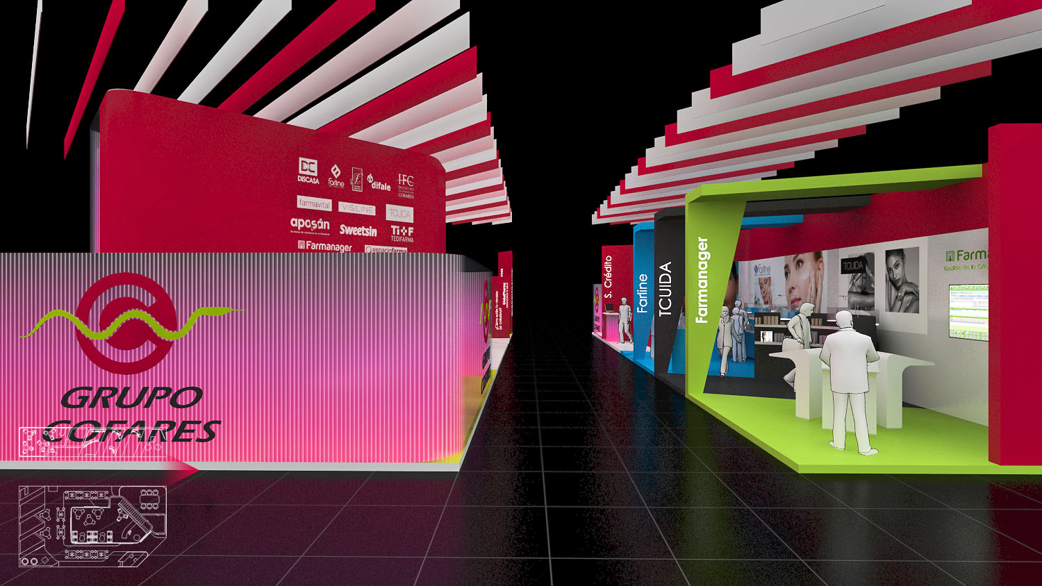 diseño de stand infarma cofares 06 diseño de stand infarma cofares 06