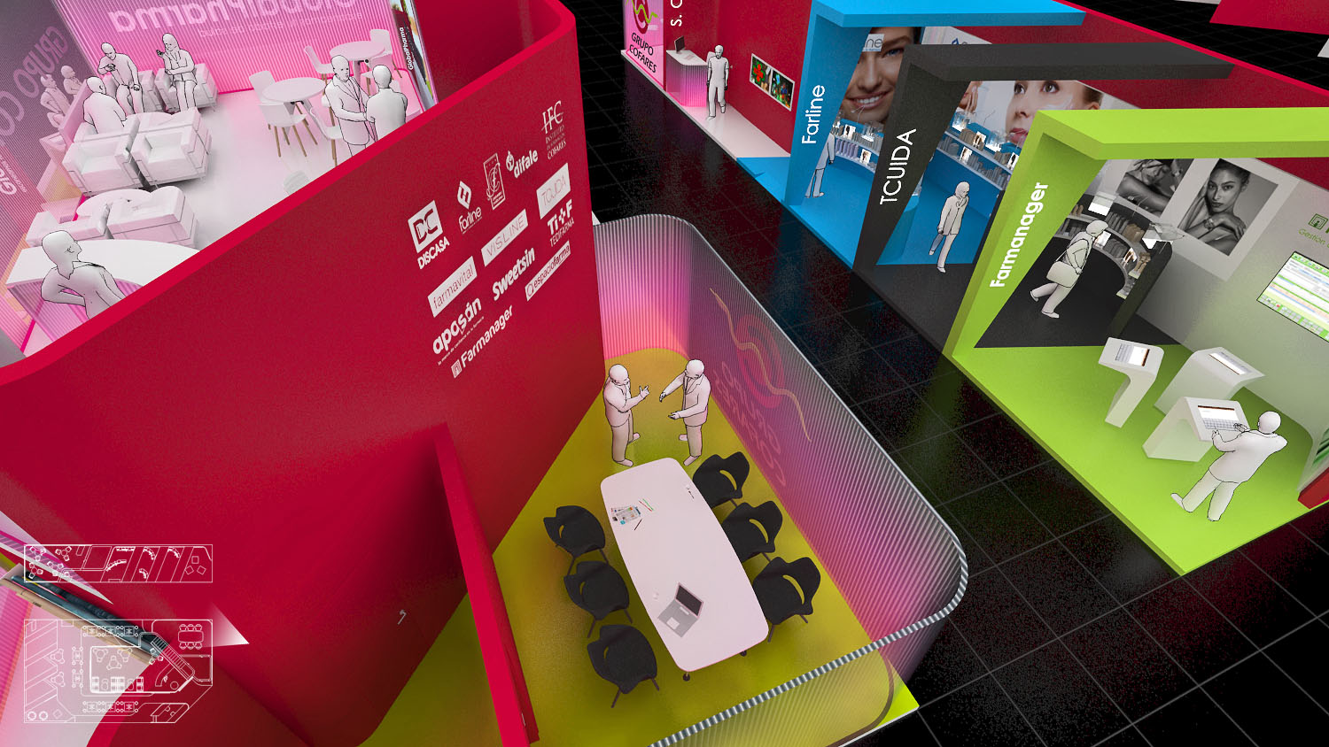 diseño de stand infarma cofares 10 diseño de stand infarma cofares 10