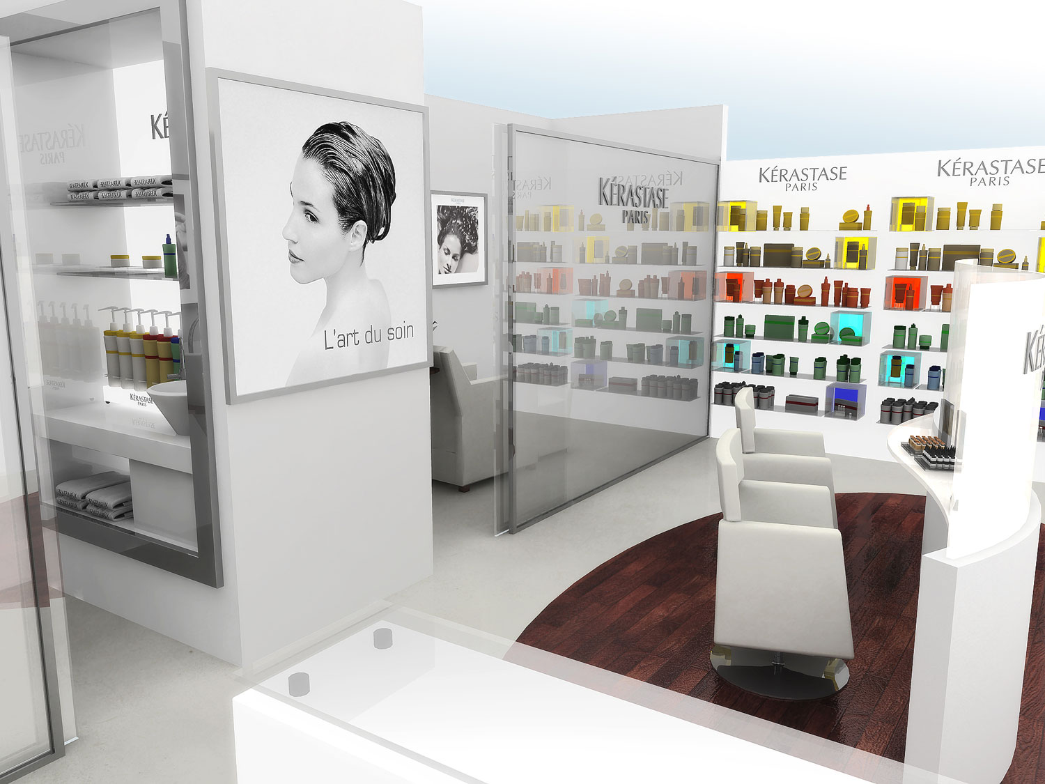 diseño de stand kerastase para el corte ingles (4)