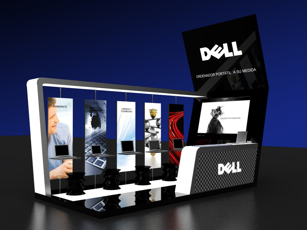 diseño stand feria madrid Dell Technologies diseño stand feria madrid Dell Technologies
