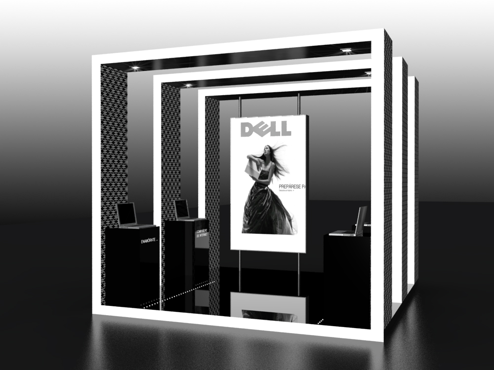diseño stand feria madrid Dell Technologies diseño stand feria madrid Dell Technologies