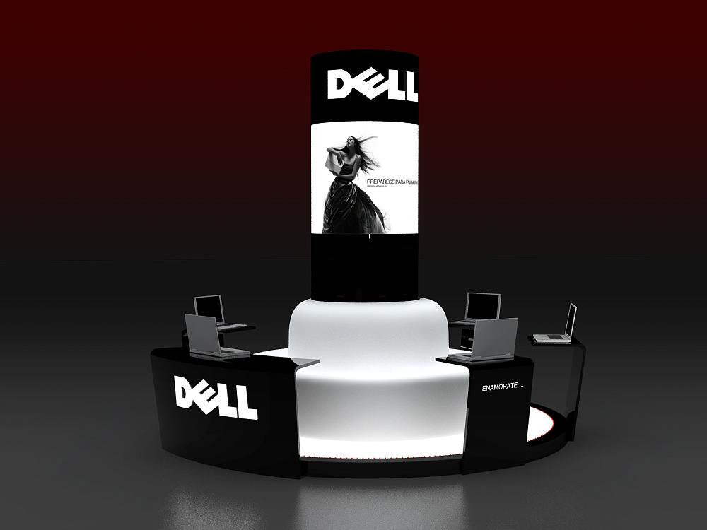 diseño stand feria madrid Dell Technologies diseño stand feria madrid Dell Technologies