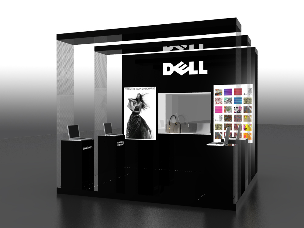 diseño stand feria madrid Dell Technologies diseño stand feria madrid Dell Technologies
