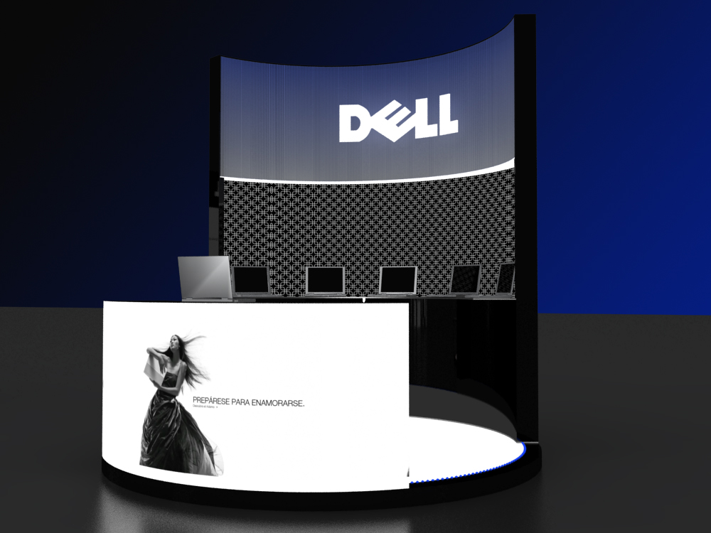 diseño stand feria madrid Dell Technologies diseño stand feria madrid Dell Technologies