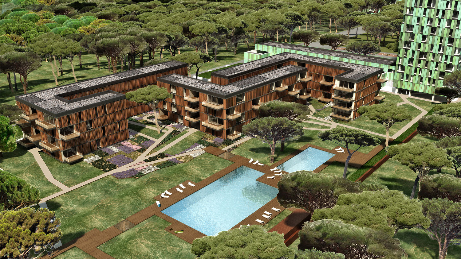 infografia viviendas exterior lujo jesolo (8) infografia viviendas exterior lujo jesolo (8)