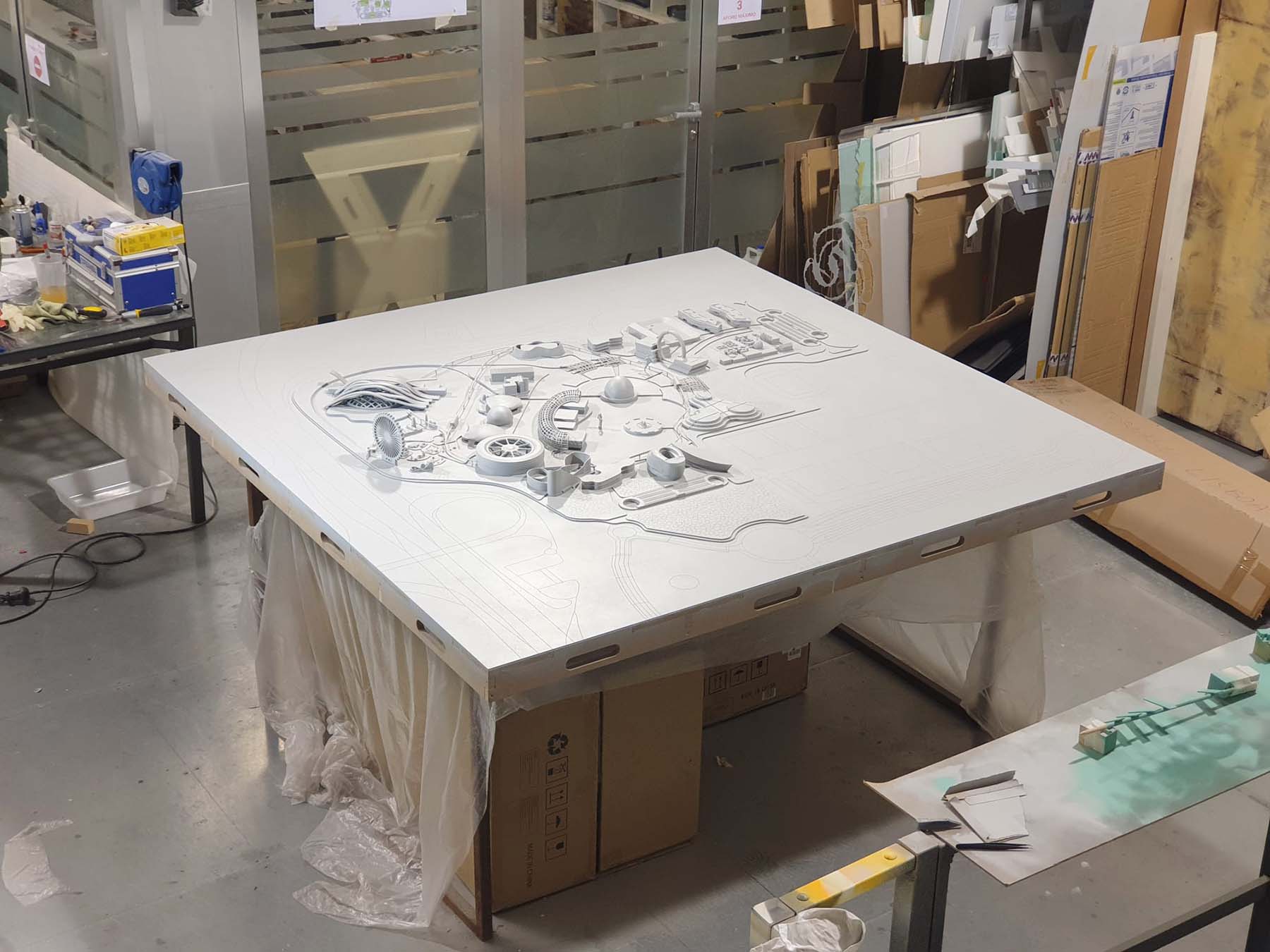 maqueta parque tematico real madrid val (21)