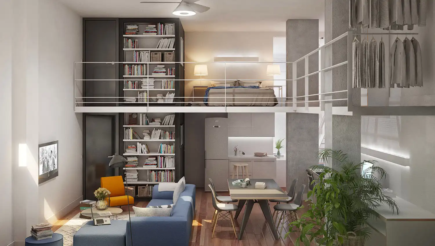 diseno-de-loft-madrid