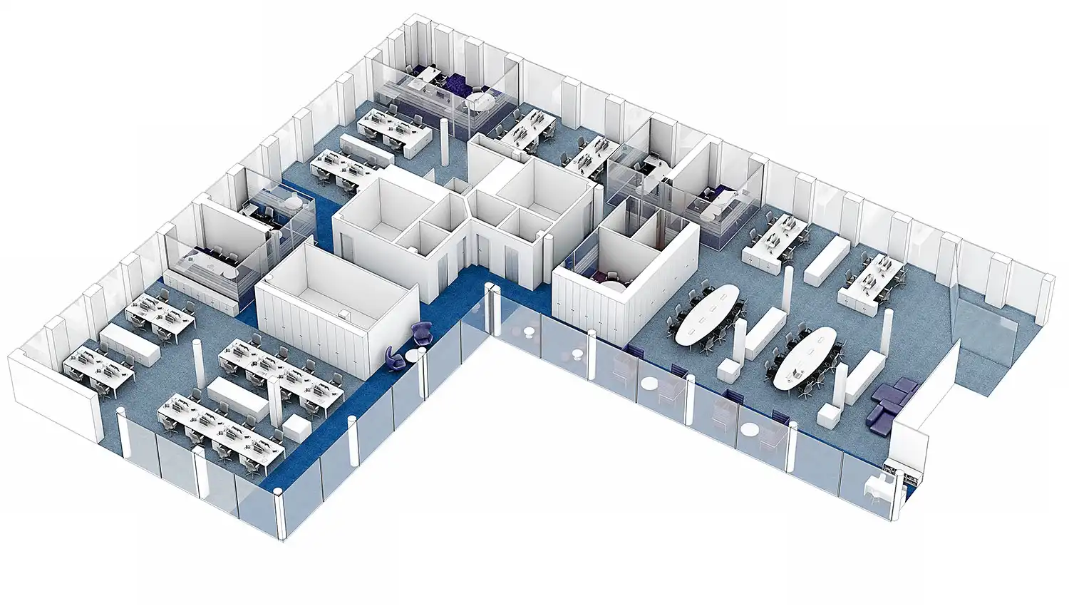 diseño de oficinas red electricoa